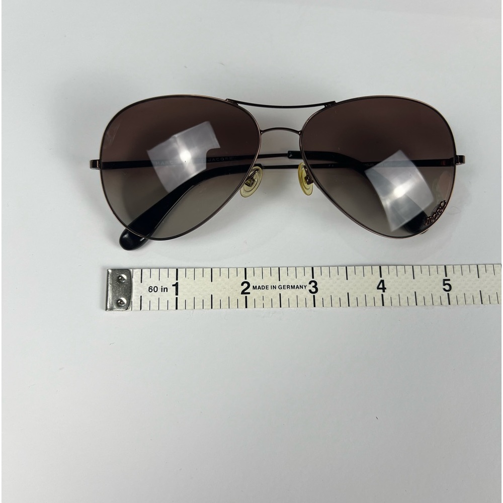 EUC Marc by Marc Jacobs  aviator Sunglasses - Brown - Picture 6 of 6